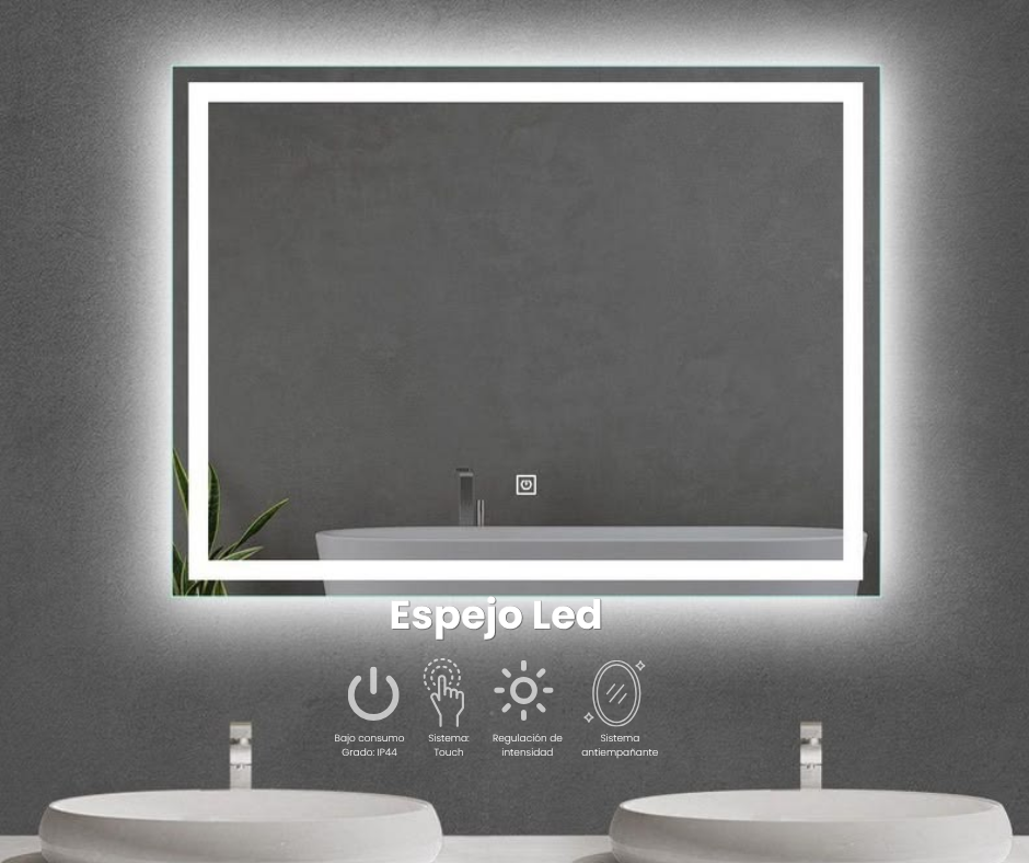 ESPEJOS F705001 rectangular horizontal