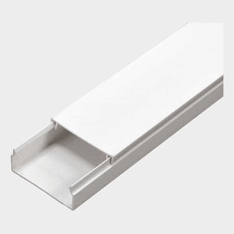 Canaleta eléctrica  20mm x 10mm 2mtrs