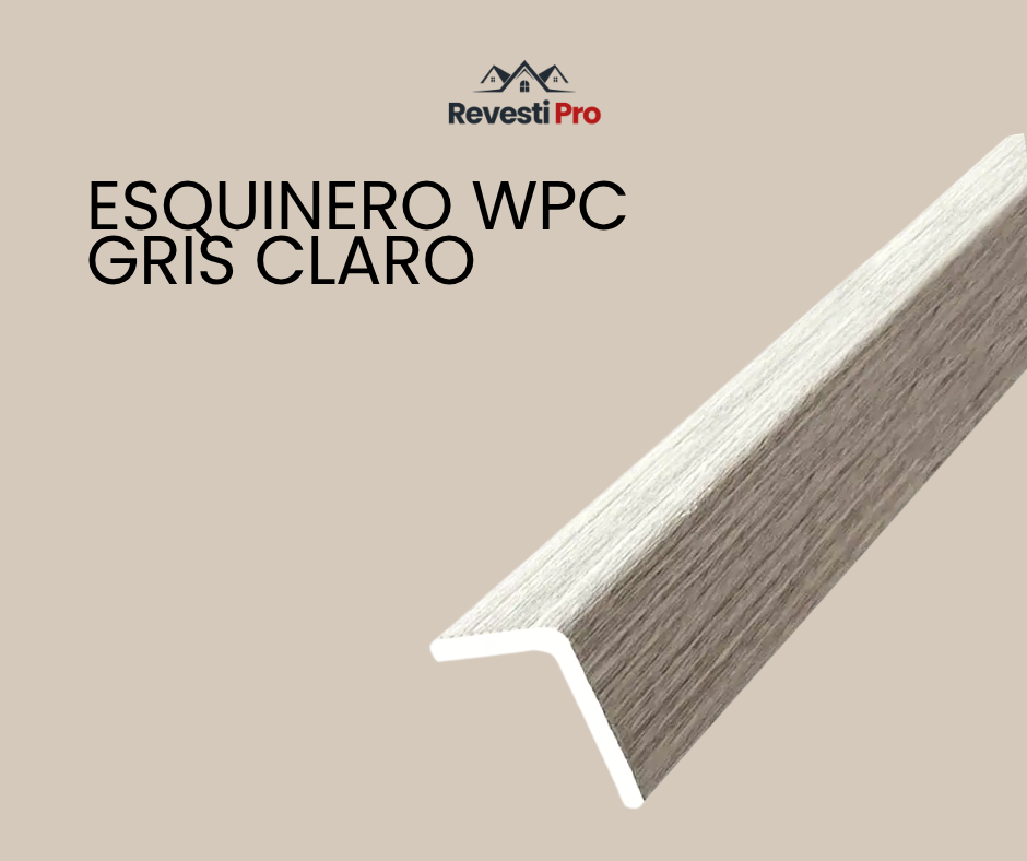 ESQUINERO PVC GRIS CLARO
