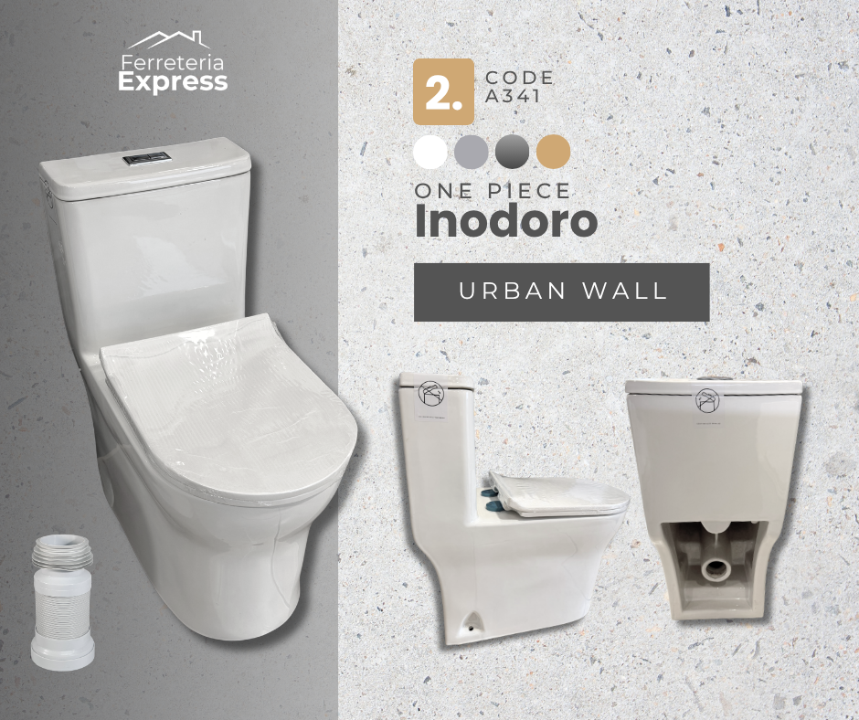 INODORO URBAN WALL 2019 BOTON CUADRADO