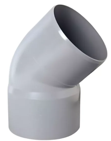 CODO SANITARIO 45° X 40 MM (20462) (Ocho) 152910
