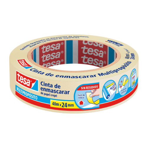 Cinta Masking Con Codigo Tesa 221213 Cinta De Enmascarar Tesa 18Mm X 40Mts1235939