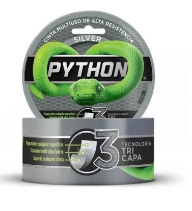 Python Cinta Multiuso Negra 9Mts X 48Mm1235942
