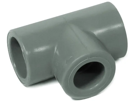 Tee 90° SO-SO-SO Ø 25mm - 25mm - 25mm PPR Gris 1236167
