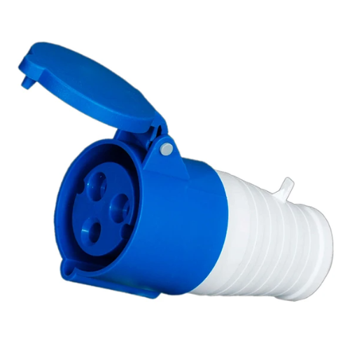 [5717404] ENCHUFE INDUSTRIAL HEMBRA VOLANTE IP44, 16A, 220V, 2P+T LEXO