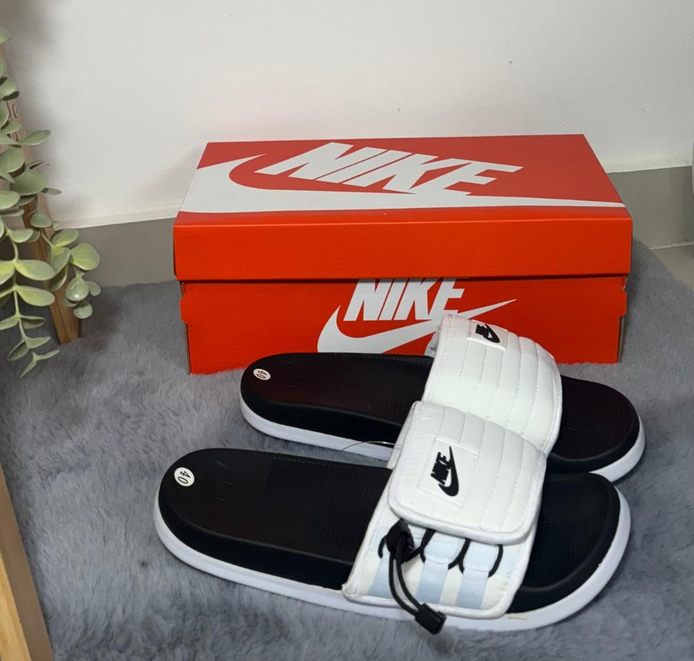 sandalia nike turbo blanca