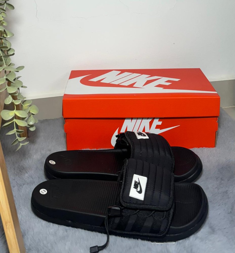 sandalia nike turbo negro
