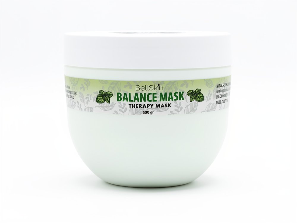 BALANCE MASK, Dermoreparadora, descongestiva, reequilibrante del PH con Hidrovit, Alantoína y Malva