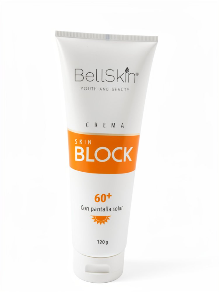SKIN BLOCK BLOQUEADOR SOLAR BELLSKIN SPF 60 (120 g)