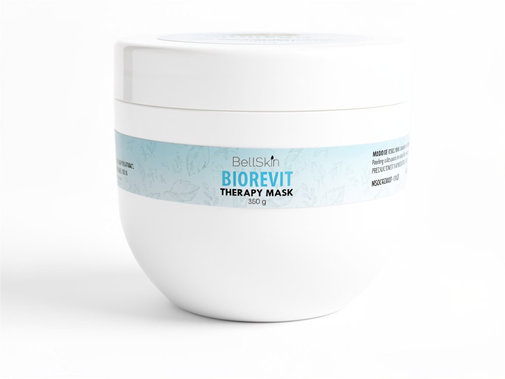 BIOREVIT, mascarilla revitalizante, Ácido Hialurónico, Colágeno hidrolizado, vitamina A, vitamina E, 350 g