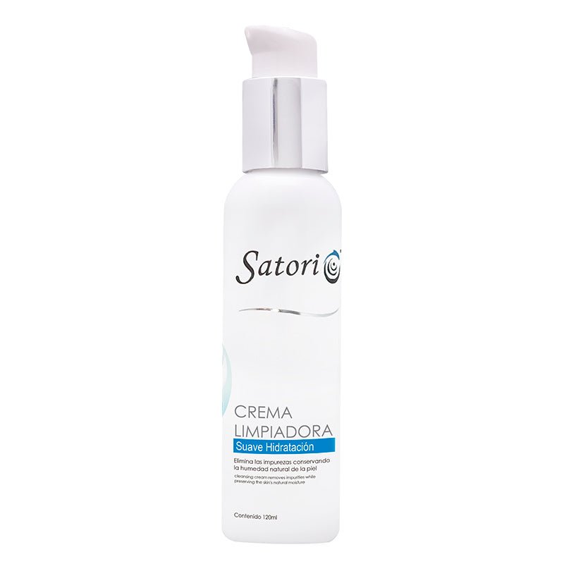 CREMA LIMPIADORA SUAVE HIDRATACIÓN SATORI (120 mL)