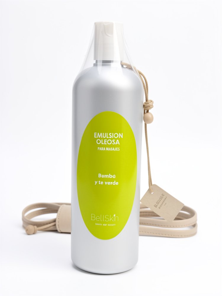 Emulsión Oleosa 1000ml Bambú y Té Verde