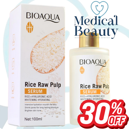 SUERO DE ARROZ BIOAQUA (100g). Concentrado de Luminosidad.