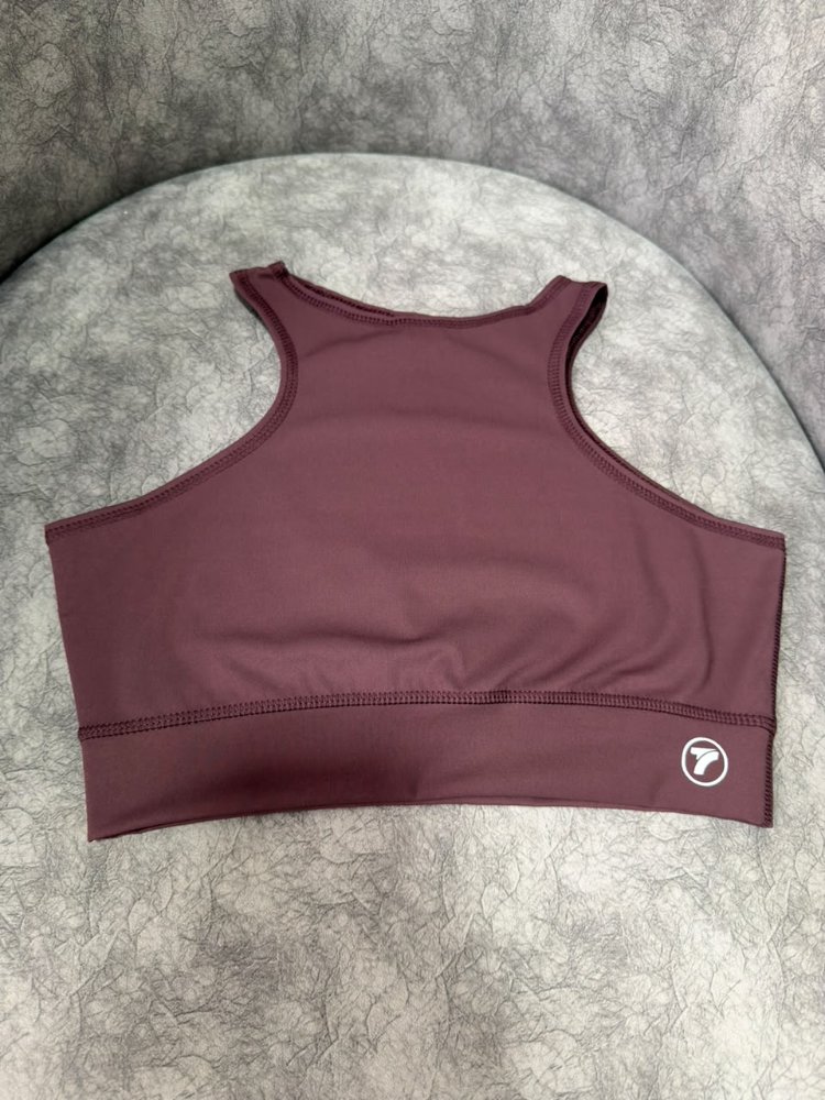 Top T esqueleto - Vinotinto