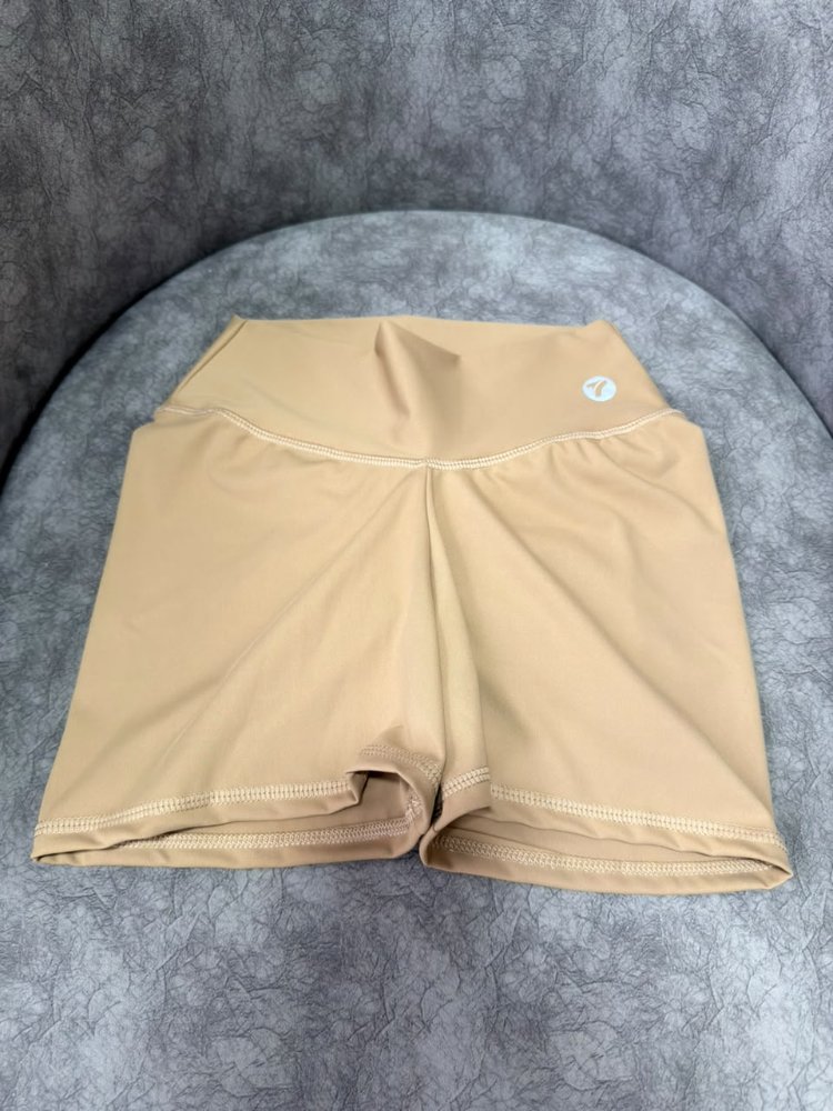 Short T liso con push - Beige