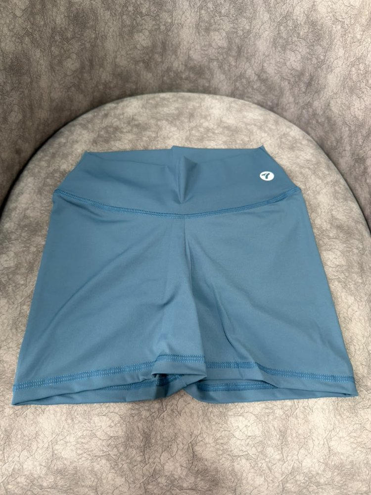 Short T liso con push - Azul