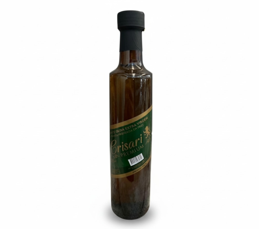 Aceite de oliva extravirgen - primera prensa en frio 500 ml - Crisari - x12u