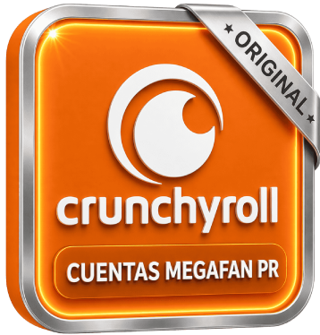 CRUNCHYROLL MEGAFAN 1 MES CUENTAS ORIGINAL