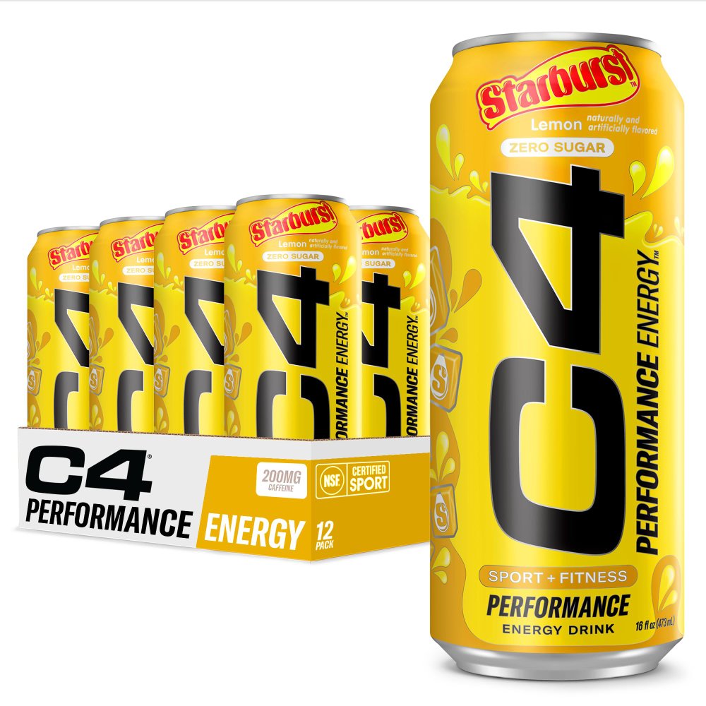 CELLUCOR C4 ENERGY STARBUST LEMON 16OZ