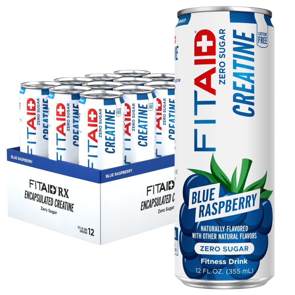FITAIDE RX CREATINE BLUE RASPBERY 12OZ