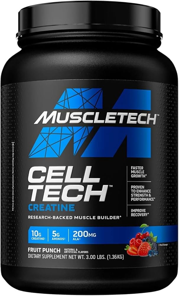 MUSCLETECH  CELL TECH CREATINE 3 LBS