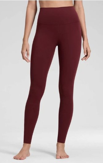 CRZYOGA Butterluxe Yoga Origin Legging 28'' - Red Merlot / S