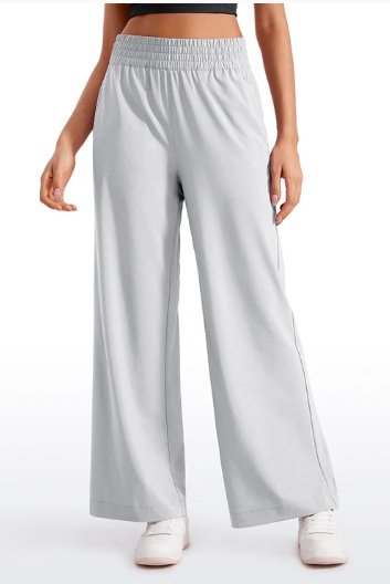 CRZYOGA Feathery-Fit Soft Pocket High Rise Pant 30" GRIS TALLA M