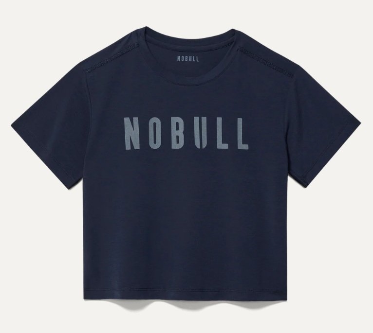 CAMISETA NOBULL Boxy Tee Night Navy / M