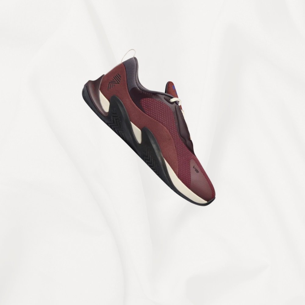 Zapatos R.A.D® ONE V2 COLOR VINO Y CAFÉ TALLA 8