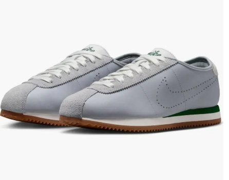 Zapatos Nike Cortez Leather Sneaker celestes talla 8.5
