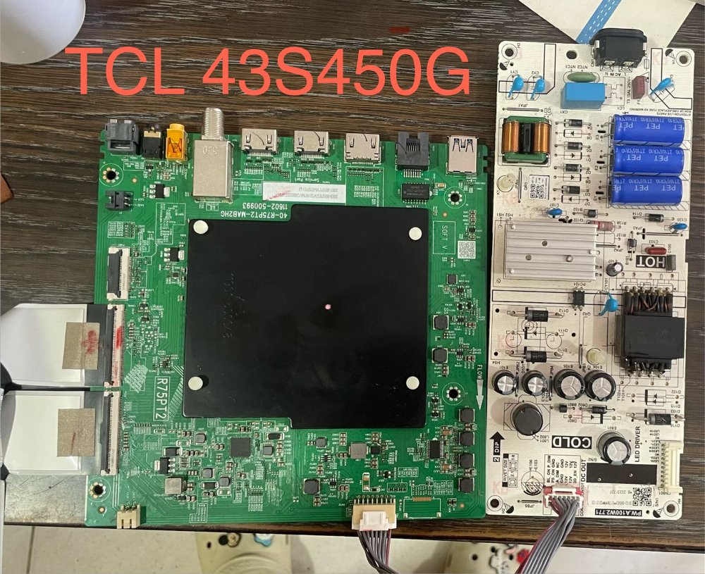 Fuente TCL 43S450G SMART TV
