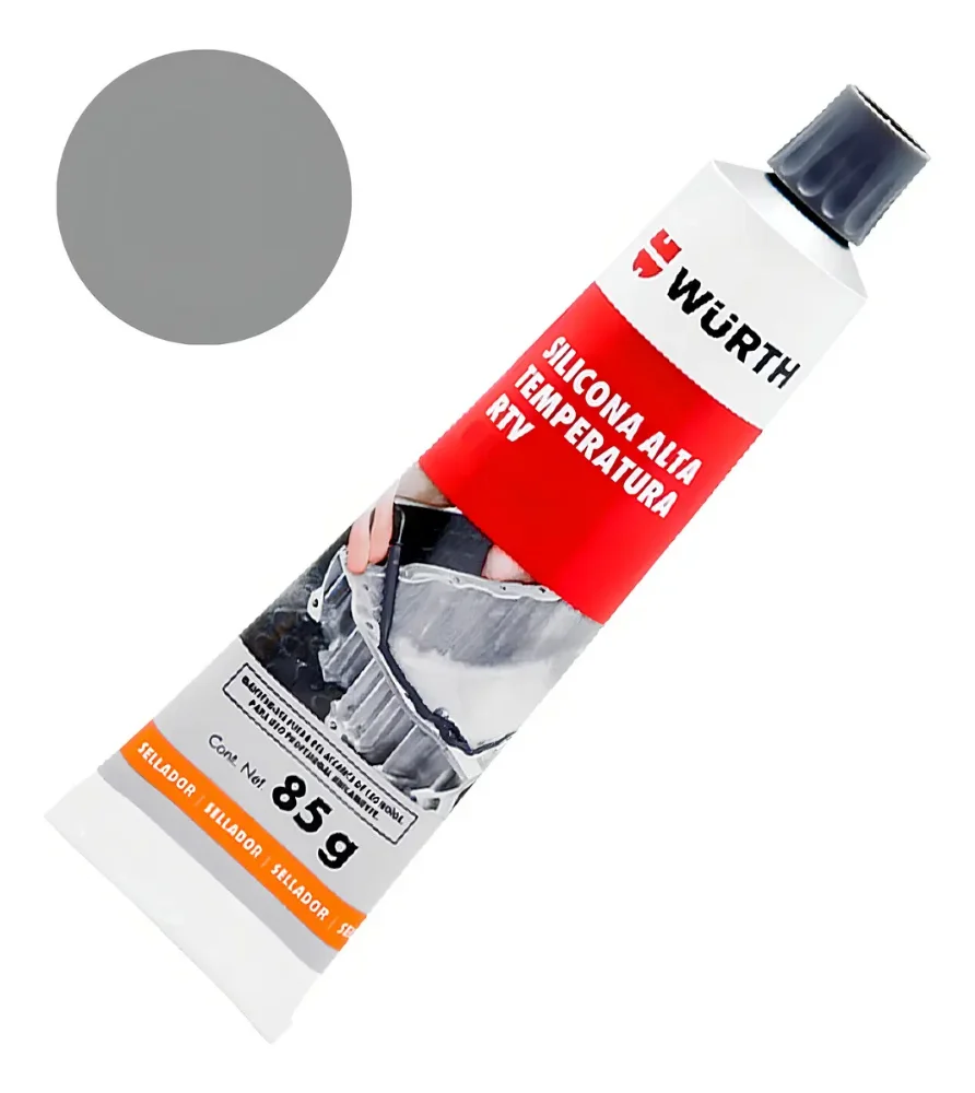 Silicona Alta Temp RTV Gris 85GR