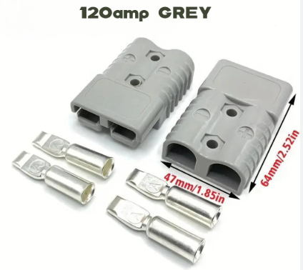 CONECTOR ANDERSON 120A YR AUDIO