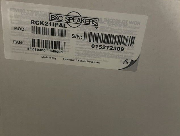 B&C USA- REPLACEMENT FOR 21IPAL-FEB26