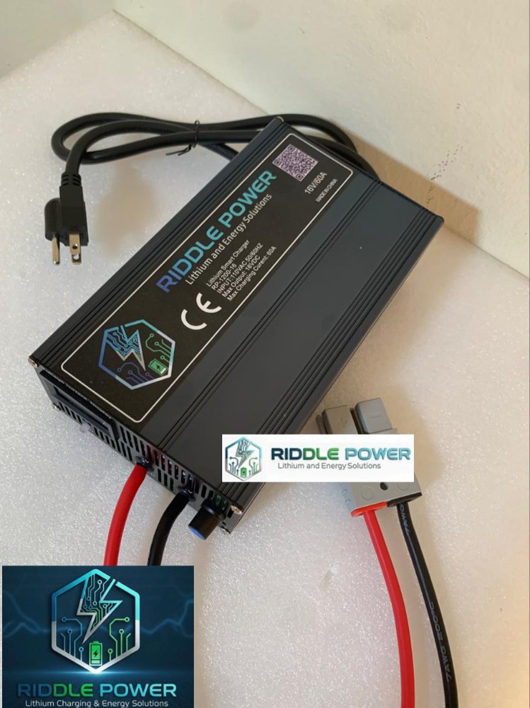 960W DC Faster Battery Charger Adjustable 16VDC,60A-FEB26