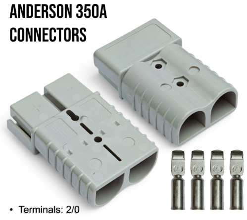 CONECTOR ANDERSON 350A YR AUDIO