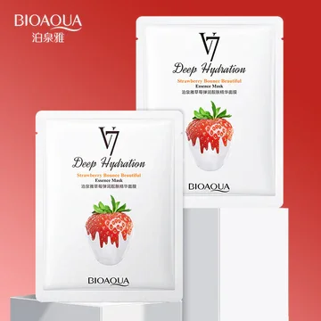 mascarilla fresa y yogurt