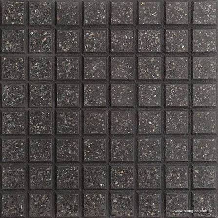 Loseta Granitica 40x40 64 Panes Negro Alpes x Unidad