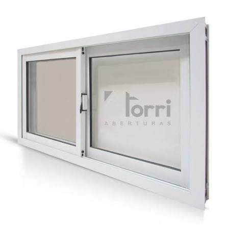 Ventana Aluminio Corrediza V/E 100 X 40 cm P/Cocina "HERFOSA"