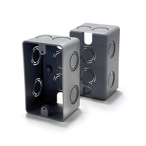 Caja De Embutir Rectangular Chapa 5X10