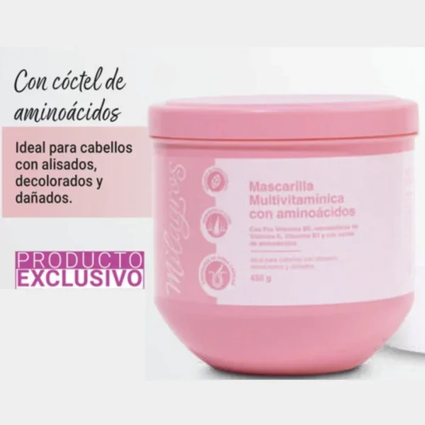 mascarilla multivitamínica MILAGROS