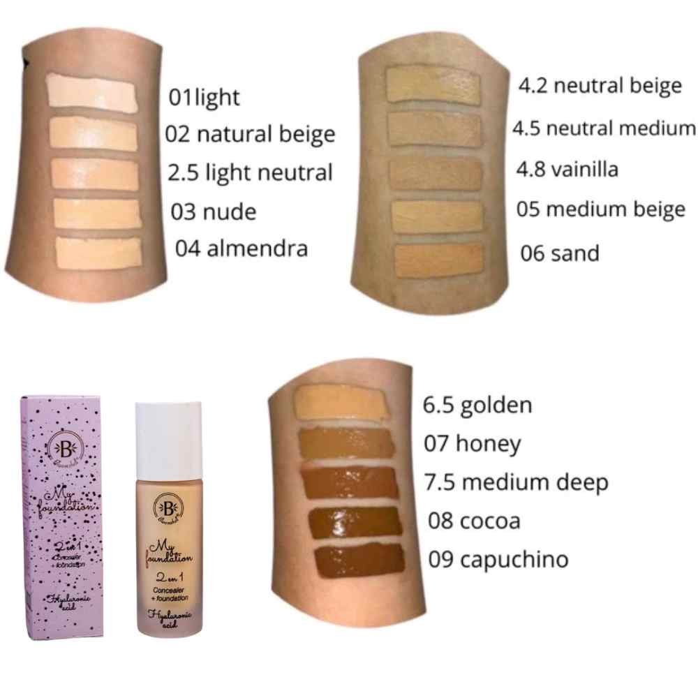 base liquida BLOOMSHELL