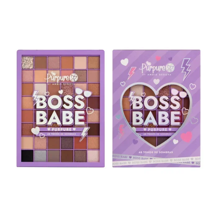 paleta de sombras boss babe x48 tonos PURPURE
