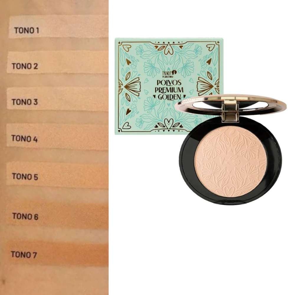 Polvo compacto Golden TRENDY