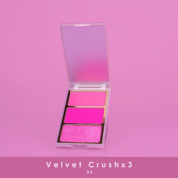 Velvet Rubor x3 05Sandia BLOOMSHELL