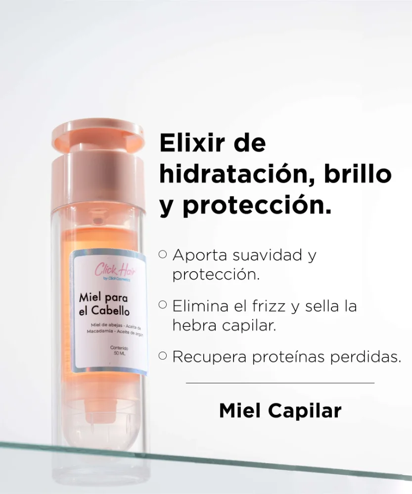 miel para el cabello mini CLICK HAIR