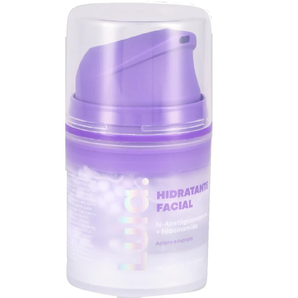 hidratante facial con acetilglucosamina LULA
