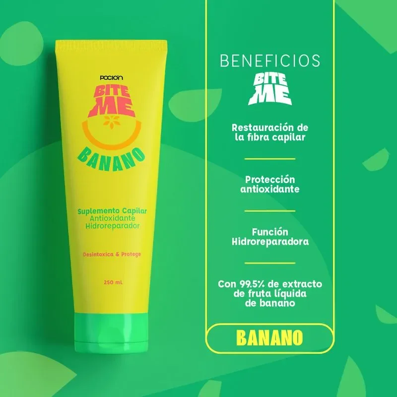 mascarilla banano POCIÓN