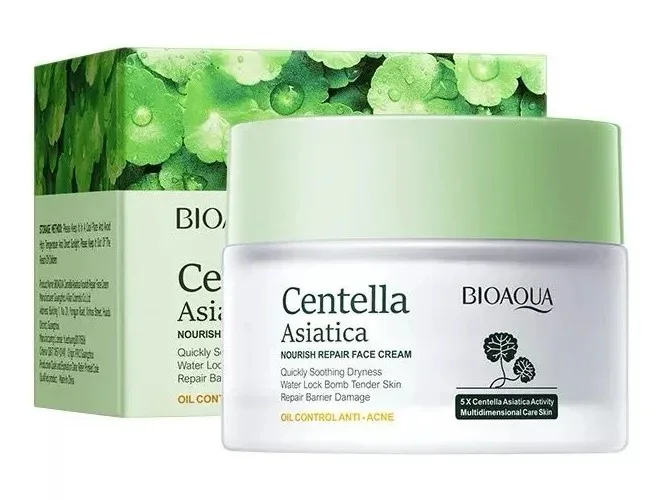 crema facial de centella asiatica BIOAQUA