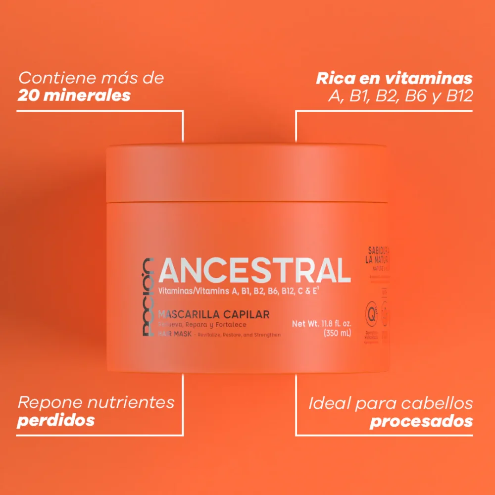 mascarilla ancestral POCIÓN